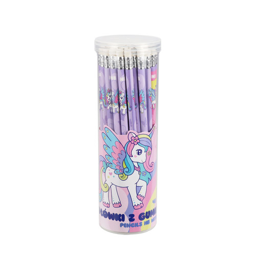 Starpak Pencil with Eraser HB Unicorn 48pcs