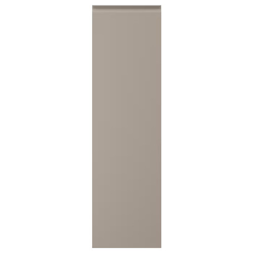 UPPLÖV Door, matt dark beige, 40x140 cm