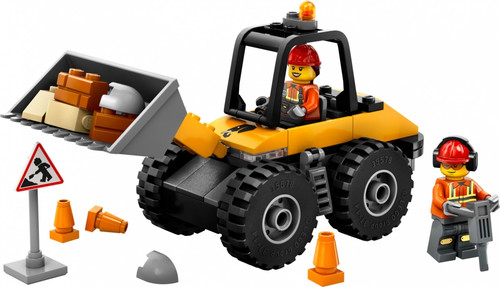 LEGO City Yellow Construction Wheel Loader 4+