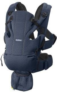 BABYBJÖRN Baby Carrier Move - Navy Blue, 3D Mesh, 0-15m