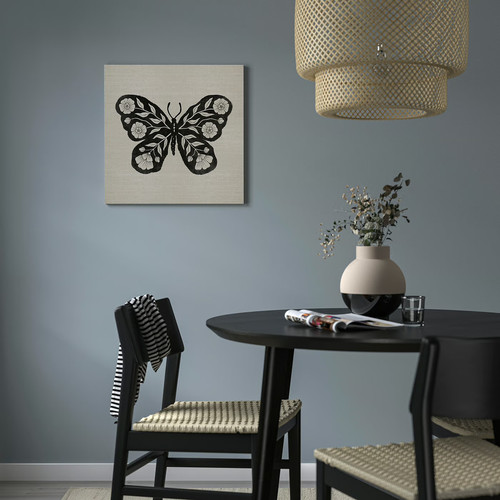 GRÖNMES Picture, Butterfly, 56x56 cm