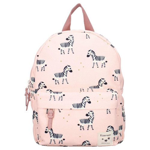 Kidzroom Children's Backpack To The Zoo Pink