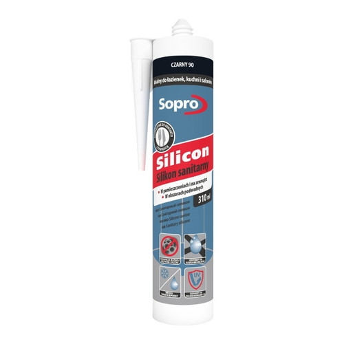 Sopro Sanitary Silicone 310ml black 90