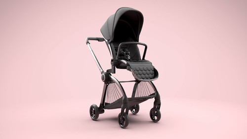 iCandy Core Designer Pushchair and Carrycot Light Grey - Complete Bundle