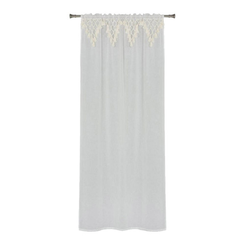 Splendid Curtain Boho 140x300 cm, white