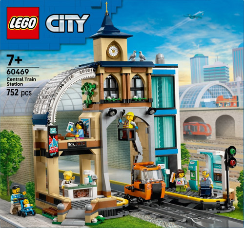 LEGO City Central Train Station 60469 7+