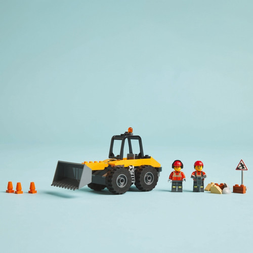 LEGO City Yellow Construction Wheel Loader 4+