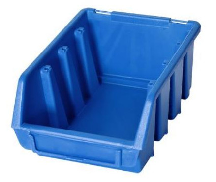 Small Organizer Bin Ergobox 2, 116x161x75 mm, blue