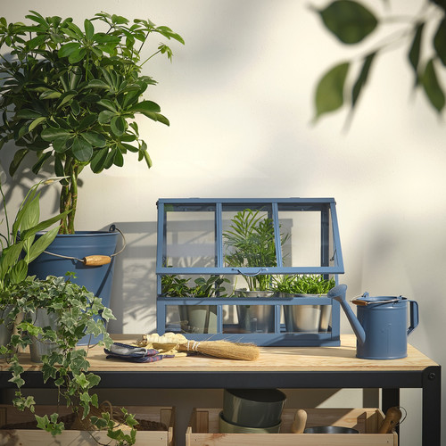 ÅKERBÄR Greenhouse, in/outdoor dark blue, 45 cm