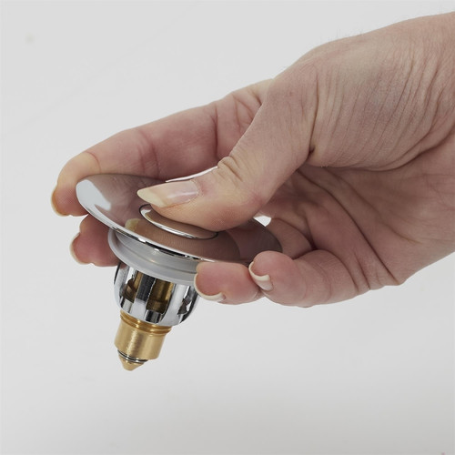 Sink Plug with Filter and Chrome Finish 6cm