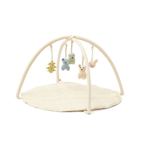 Kid's Concept Baby gym textile, off-white, 0+