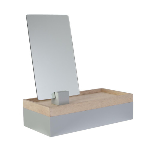 Organizer with Mirror Artane, grey