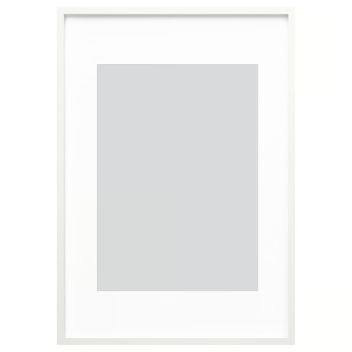RÖDALM Frame, white, 70x100 cm