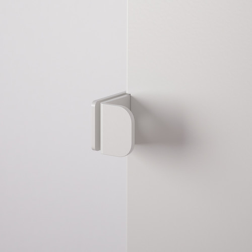 JOSTEIN Door/side units/back, in/outdoor white, 40x42x82 cm