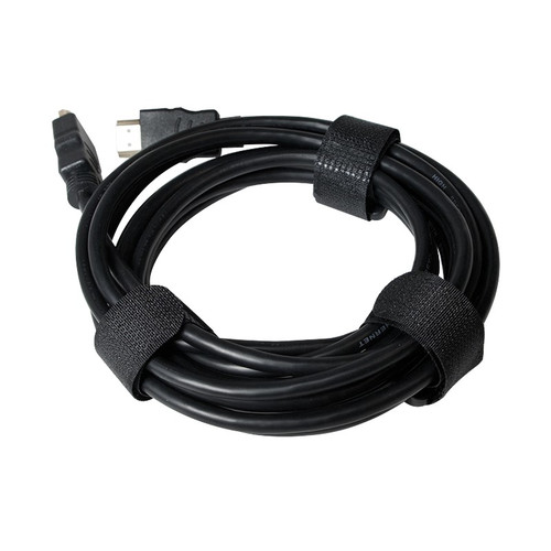 Cable Organizer, Velcro, 15cm, 10pcs black