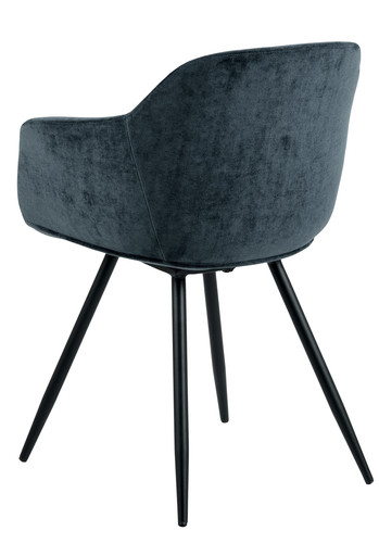 Upholstered Chair Noella, dark blue