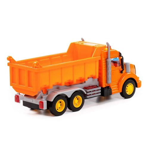 Tipper Truck with Light & Sound, orange, 3+