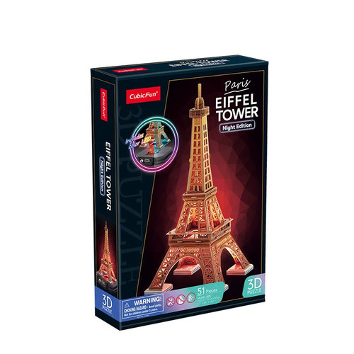 Cubic Fun 3D Puzzle Eiffel Tower 8+