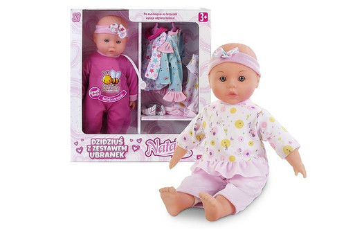 Baby Doll with Sound & Accessories 36cm 3+
