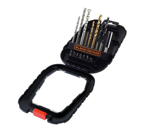 Black+Decker Drill Bits Set 16pcs