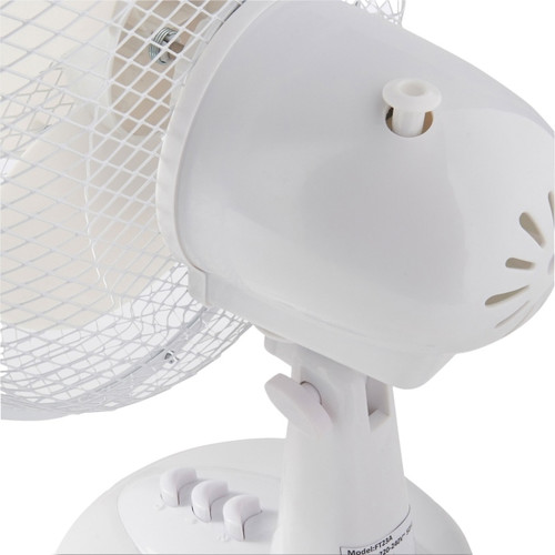 Table Fan 23cm, white