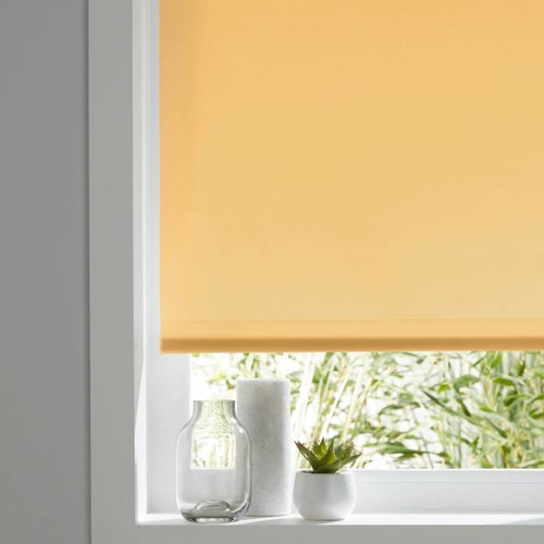 Colours Roller Blind Halo 42 x 180 cm, mustard