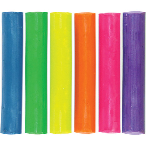 Flamingo Plasticine Fluo 6 Colours