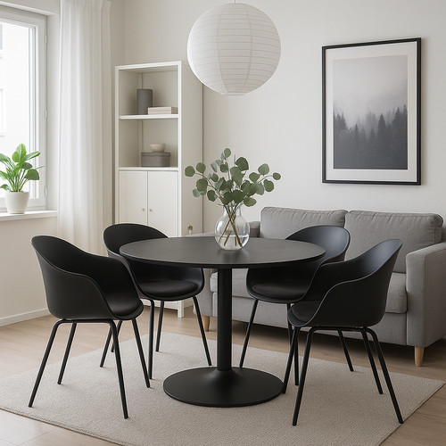 Chair Topley Arm, black