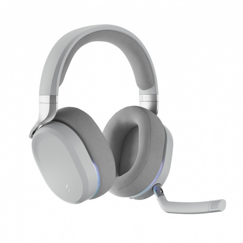 Fractal Design Scape RGB Wireless Gaming Headset, Light Gray