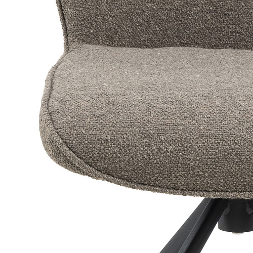 Swivel Dining Chair Aura Monza, grey