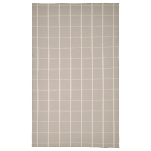 NISSÖGA Tablecloth, grey, 145x240 cm