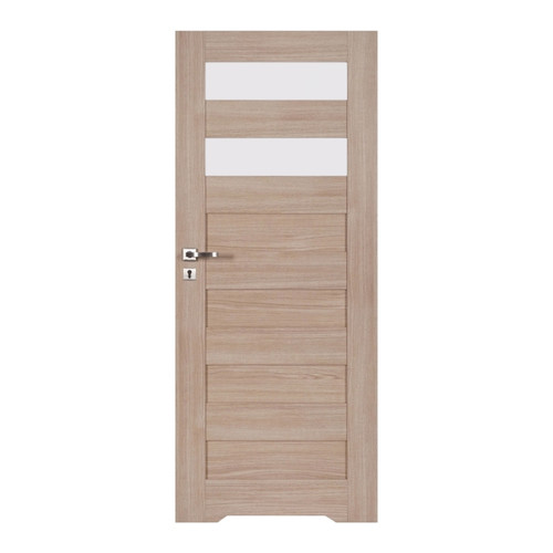 Internal Door, Undercut, Trame 70, right, elegant oak