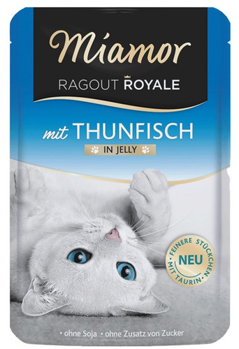 Miamor Ragout Royale Cat Food with Tuna in Jelly 100g