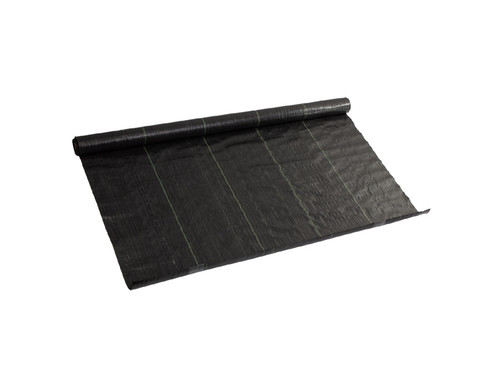 Black Weed Control Fabric Roll 1 x 10 m