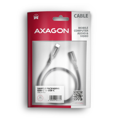 AXAGON USB Cable BUCM32-CF10AB extension cable Gen2 USB-C USB-C