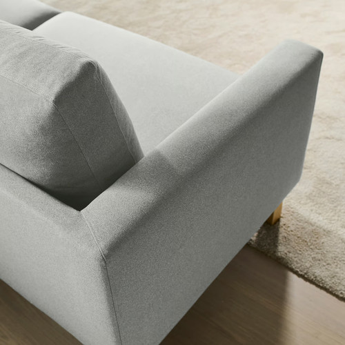 SALTSJÖBADEN 3-seat sofa with chaise longue, Tonerud grey