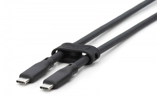 DIGITUS USB silicone cable, USB 5Gbps, 2m, black