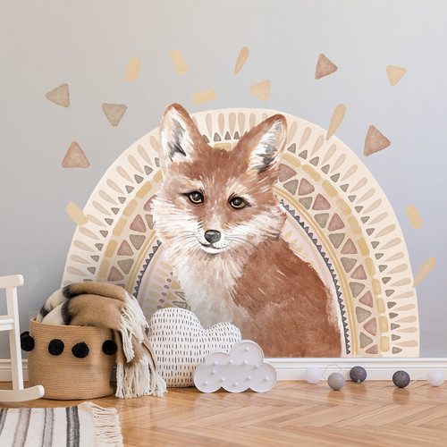 Wall Sticker 83x119cm - Fox