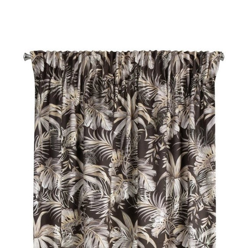 Curtain Rhodes 140x270 cm, black/silver