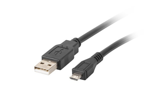 Lanberg USB Cable 2.0 micro AM-MBM5P 1m, black