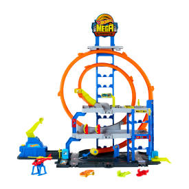 Hot Wheels City Mega Garage Gigaloop Playset JBM74 3+