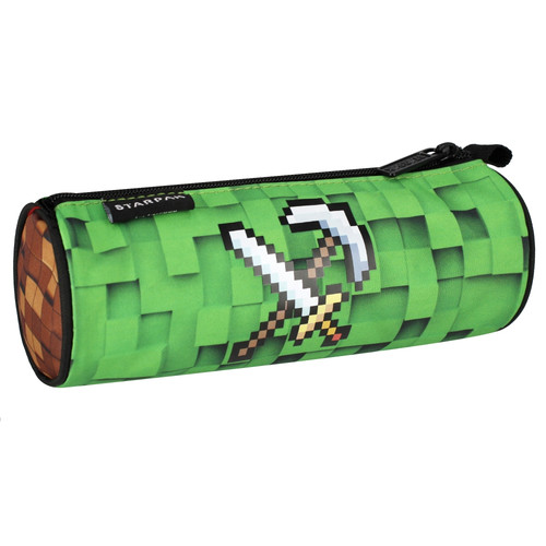 Pencil Case with Zipper Pixel Game 1pc