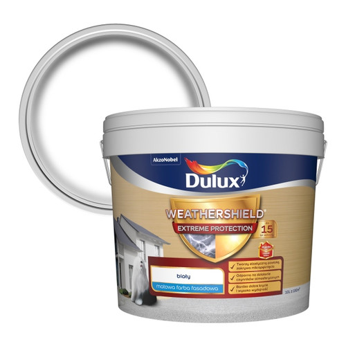 Dulux Exterior Paint Weathershield Extreme Protection 10l white