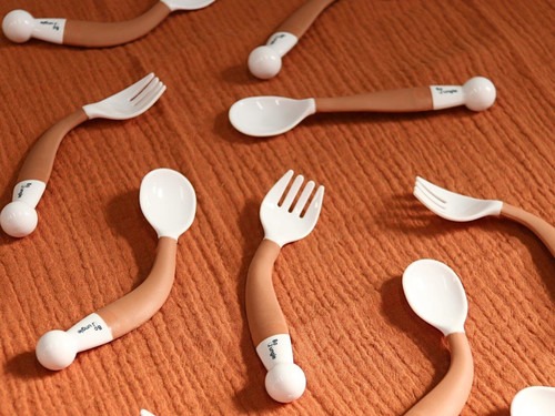 Bo Jungle B-Cutlery Flexible 1 set, terracotta