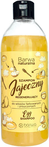 Barwa Regenerating Egg Shampoo for Dyed & Damaged Hair 500ml