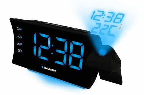 Blaupunkt Clock Radio with Projection & USB Charging CRP81USB