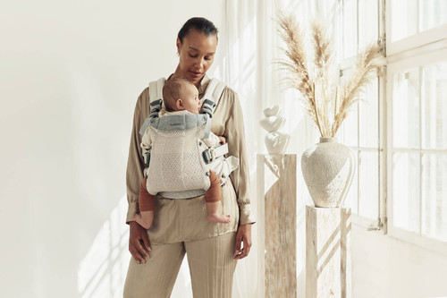 BABYBJORN Baby Carrier Harmony 3D Mesh, Cream