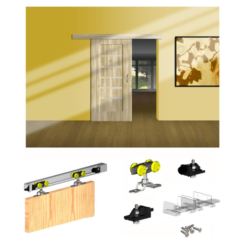 Valcomp Universal System for Internal Sliding Doors Hercules 60