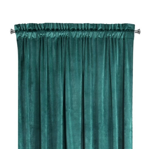 Curtain Rosa 135 x 300 cm, dark turquoise