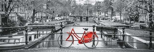 Clementoni Jigsaw Puzzle HQ Panorama Amsterdam Bicycle 1000pcs 10+
